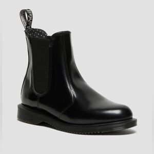 Dr. Martens Black Flora Boots